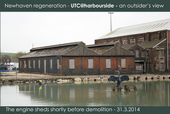 UTC harbourside engine sheds - 31.3.2014