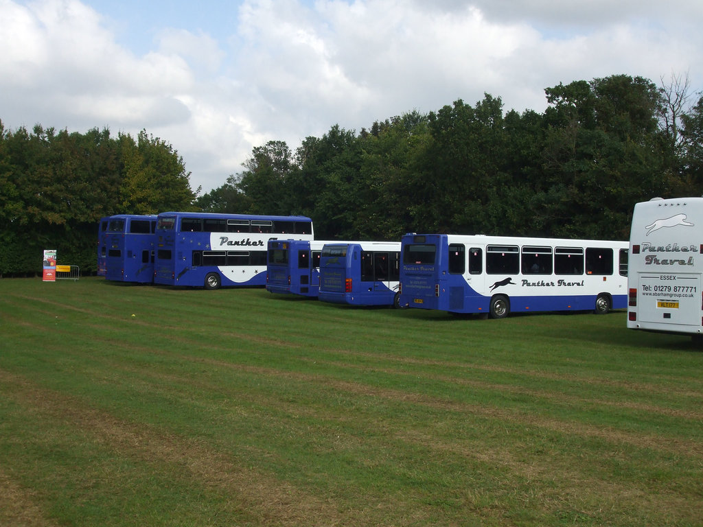 DSCF6045 Panther Travel line up at Showbus 2014