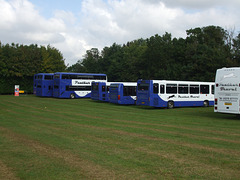 DSCF6045 Panther Travel line up at Showbus 2014