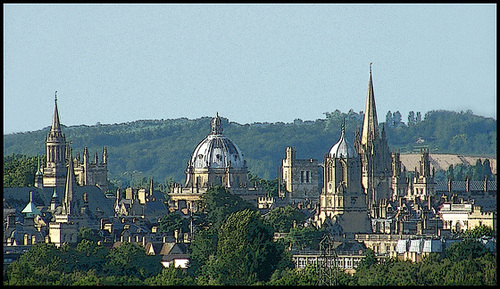Oxford spires poster