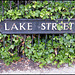 Lake Street street sign