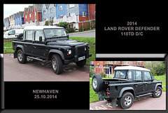 2014 Land Rover Defender - Newhaven - 25.10.2014