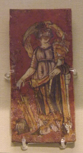 Isis Combined with Fortuna, a Painted Panel from a Wooden Casket in the British Museum, May 2014