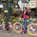 Decorated bikes for PBP 2011 in Ambrières Les Vallées