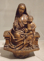 Seated Virgin and Child in the Philadelphia Museum of Art, January 2012