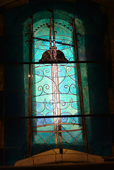 vitrail chapelle Les Arcs