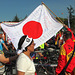 Japanese randonneuring fans at 2011 PBP start