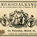 Grand Social Banquet Ticket, Nashua, N.H., March 15, 1860
