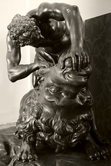 Hercules Slaying the Nemean Lion – a Bronze sculpture at Schönbrunn Palace, Vienna