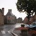 St. Hilaire Des Landes in the rain on the morning of the 4th day, August 24.