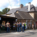 La Tanniére crepes for riders during afternoon of August 24