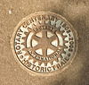 Rotary Centenary Historic Trail plate