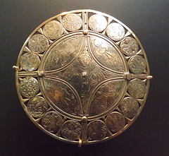 Fuller Brooch in the British Museum, May 2014