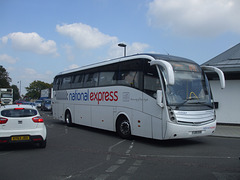 Ambassador Travel 207 (FJ09 DXB) - 8 Sep 2014 (in National Express livery) (DSCF5812)