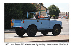Land Rover 1980 88" - Newhaven - 23.8.2014