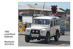 Land Rover Defender 1992 - Newhaven - 23.8.2014