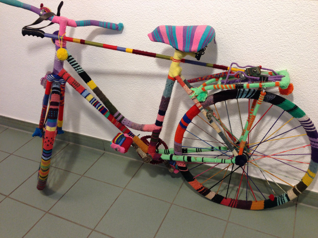 Knit bicycle