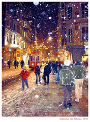 Istanbul with Snow