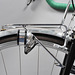 Chromed, light weight, steel rack is constructed of mitered tubes and has a Schmidt Edelux light mount.