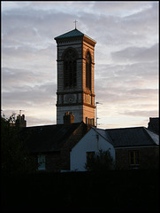 tower at daybreak