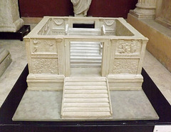 Model of the Ara Pacis in the Museum of Roman Civilization in EUR, July 2012