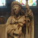 Detail of St. James the Greater in the Cloisters, October 2010