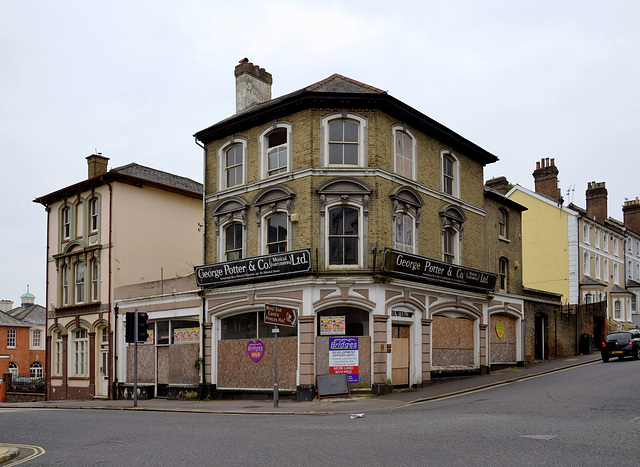 George Potter & Co, Corner of Queen's Road and Grosvenor Road