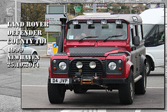 Land Rover Defender County TDi- Newhaven - 25.10.2014