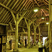 The Great Barn, Wanborough - interior