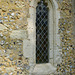 DSC 2291a Window and wall detail - St Bartholomew , Wanborough, Surrey