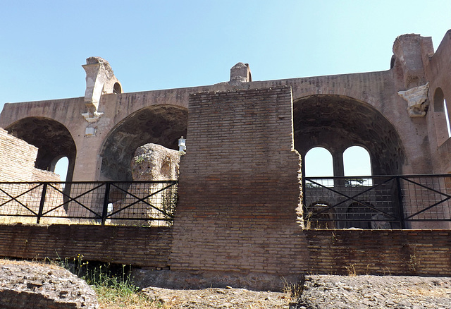 The Basilica of Constantine in the Forum Romanum, July 2012