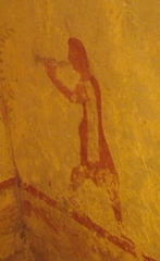 Detail of The Tomb of the Bacchantes in Tarquinia, June 2012