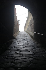 Road into Pompeii