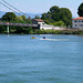 Jeux d'eau sur le Rhône