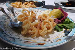 Calamari at Taverna Azzurra in Sorrento SOOC 052014-001