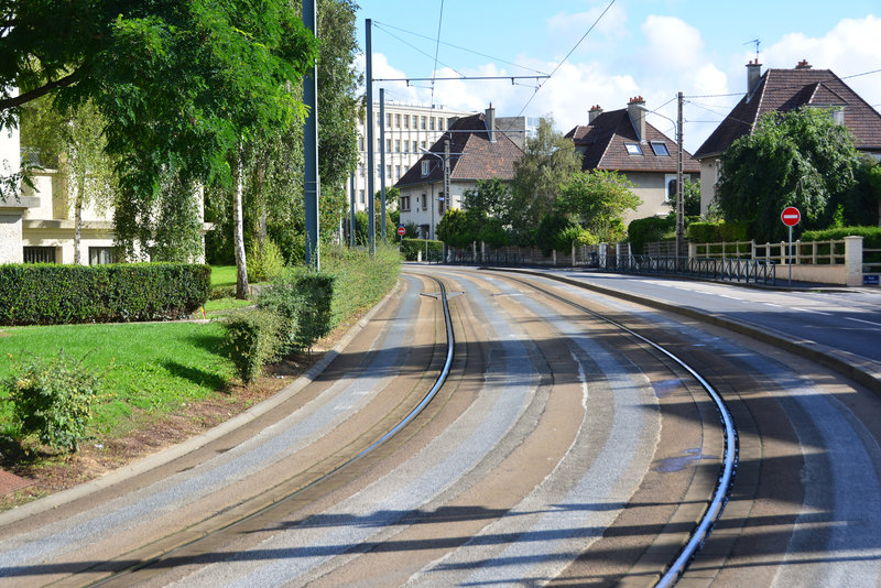 Caen 2014 – New one track tram