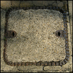 concrete manhole cover