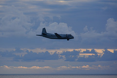 Pointe Saint-Mathieu 2014 – Breguet Atlantique 2 of the French Navy returning from duty