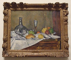 Still Life with a Dessert by Cezanne in the Philadelphia Museum of Art, August 2009