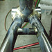 #CT209 Chain stay bridge. Note: hole for place a threaded fender mount (2009)