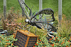 An Iron Butterfly –  Le jardin de verre et de métal, Botanical Garden, Montréal, Québec