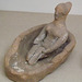 Terracotta Model of a Woman in a Bath in the British Museum, April 2013