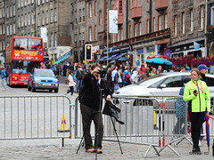 Edinburgh Festival Photographer at work