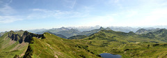 Panorama Damülser Höhenweg