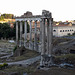 The Temple of Saturn and the Temple of Vespasian in the Roman Forum, June 2013