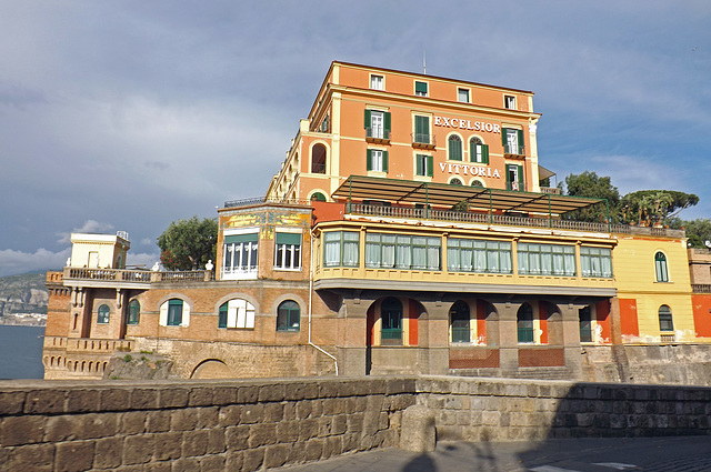 Hotel Excelsior Vittoria in Sorrento, June 2013