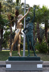 Homage to Terpsichore by Dali in Sorrento, June 2013