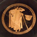 Detail of a Terracotta Kylix with a Komast Attributed to the Brygos Painter in the Metropolitan Museum of Art, April 2011