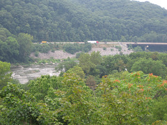 View from Jefferson Rock, Harpers Ferry, West Virginia