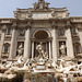The Fountain of Trevi in Rome, June 2012